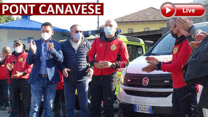 Pont Canavese – Il Soccorso Alpino XII Delegazione Canavesana inaugura il nuovo mezzo