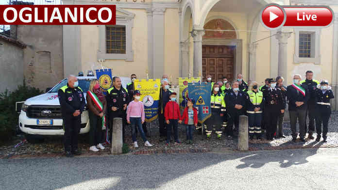 OGLIANICO – La Protezione Civile inaugura un nuovo mezzo