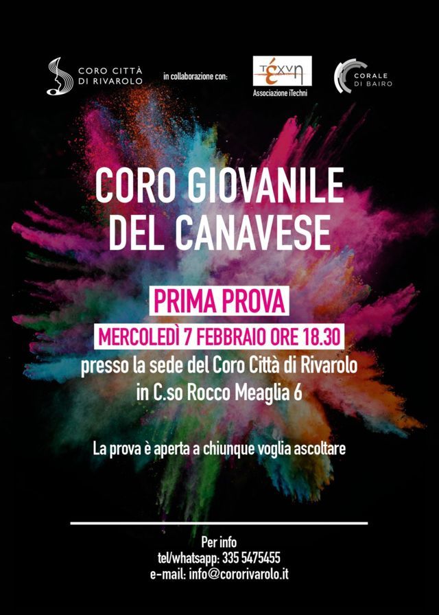 RIVAROLO – CORO GIOVANILE DEL CANAVESE