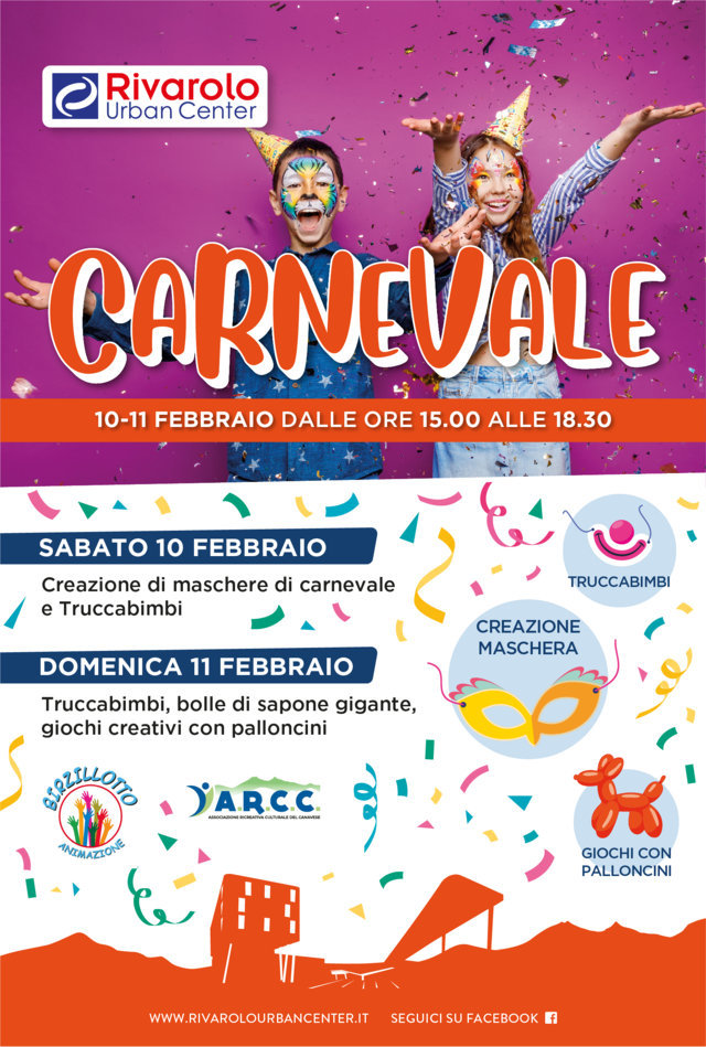 RIVAROLO – CARNEVALE ALL’URBAN CENTER